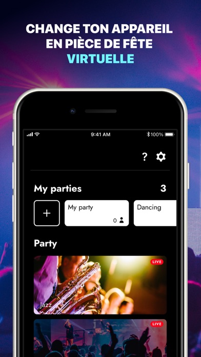 Screenshot #1 pour Club Lighting - House party