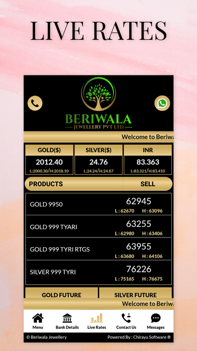 Beriwala Jewellery Screenshot