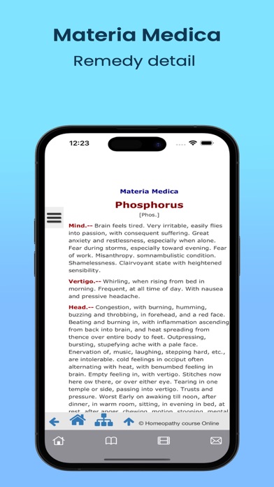Boenninghausen Homeopathy Screenshot