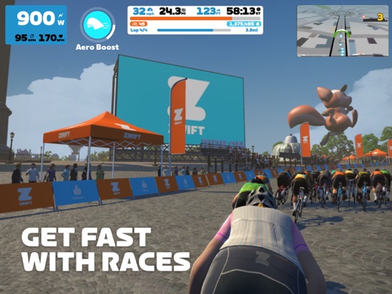 Screenshot #6 pour Zwift: Ride and Run