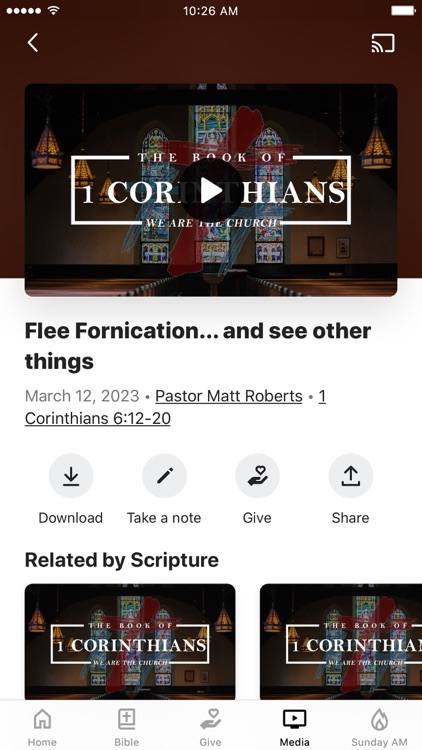 The Calvary Baptist Church