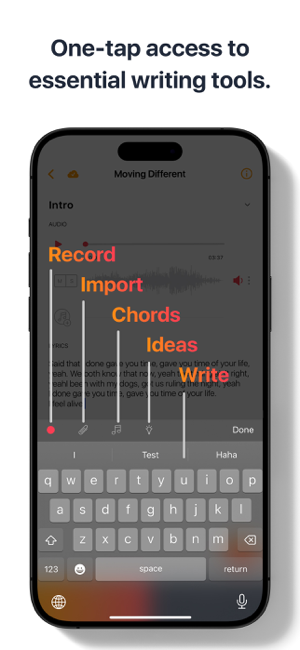 ‎Songwriter Pro: Lyric Studio Screenshot