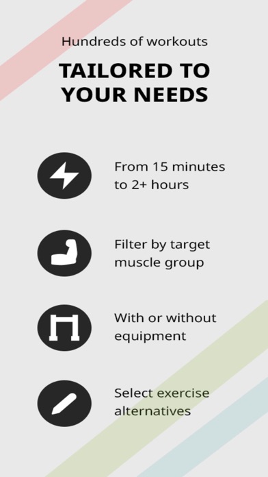 WSWCF Workout App Screenshot