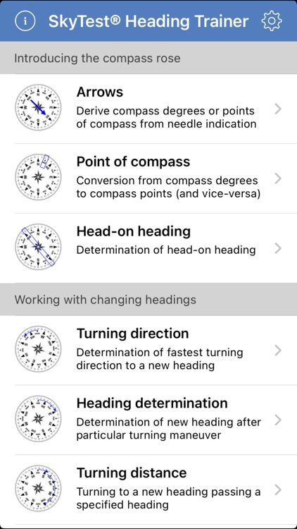 SkyTest Heading Trainer