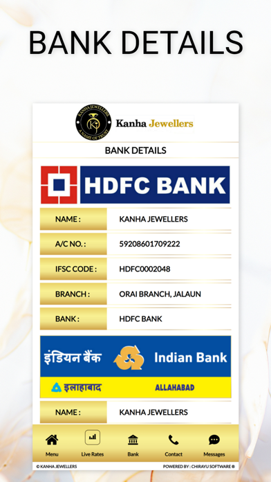 KANHA JEWELLERS Screenshot