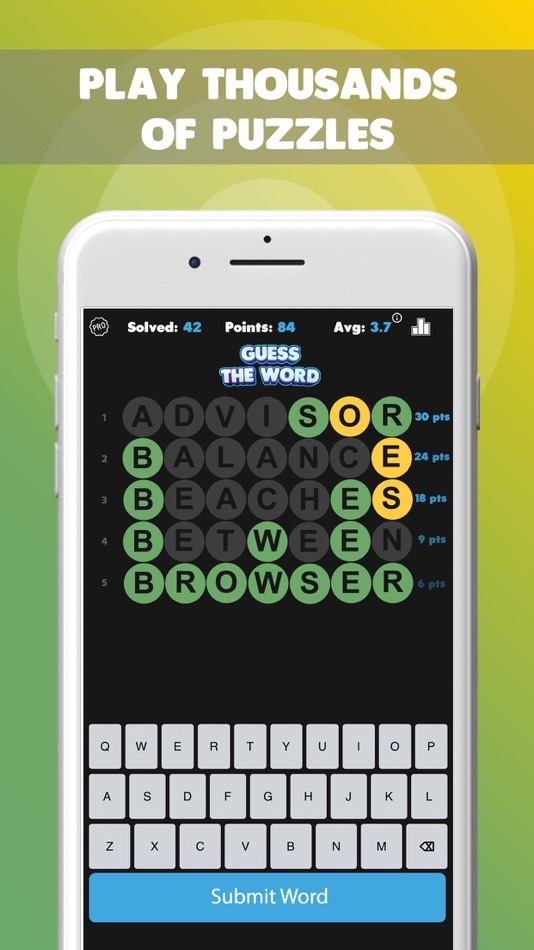 #5. Guess The Word Puzzle Game (iOS) 由: Grassapper LLC
