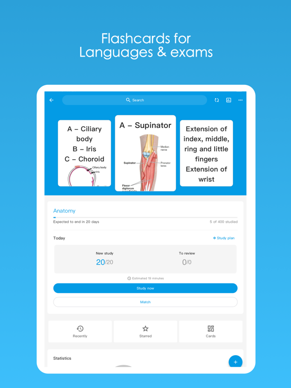 Screenshot #4 pour Cardary: Anki Flashcards Pro