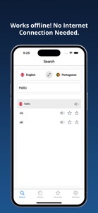 English-Portuguese Dictionary+ screenshot #1 for iPhone