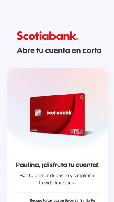 ScotiaMóvil MX Screenshot