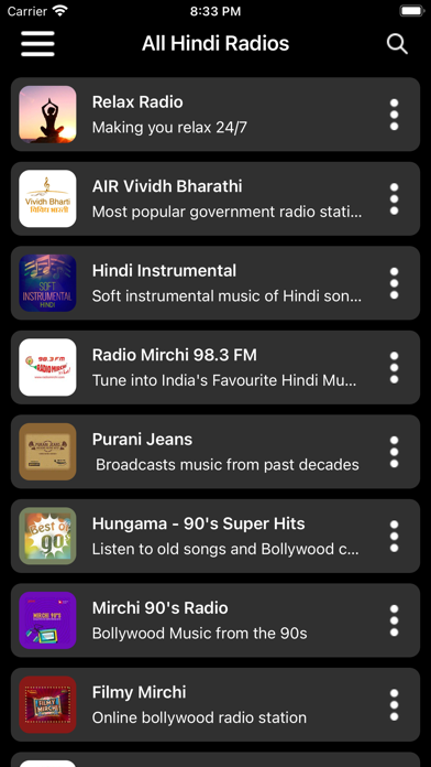 All Hindi Radios Screenshot