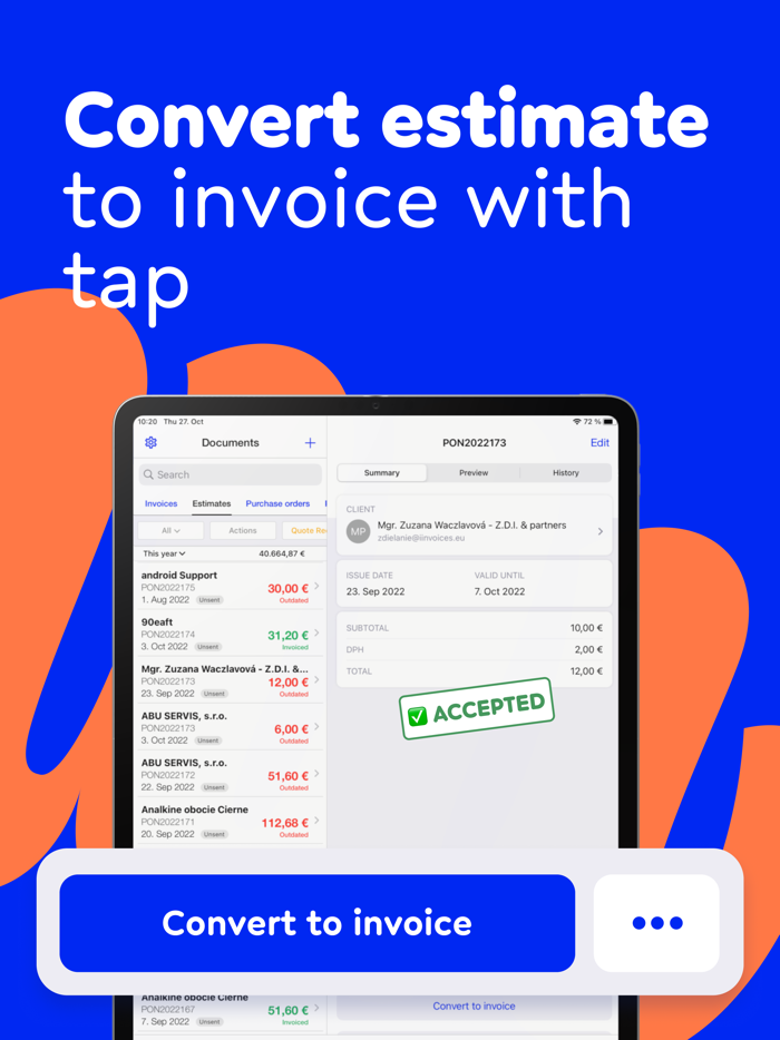 Invoice Maker Estimate Billdu