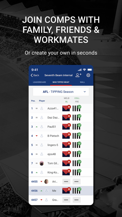 footytips - Footy Tipping App Screenshot