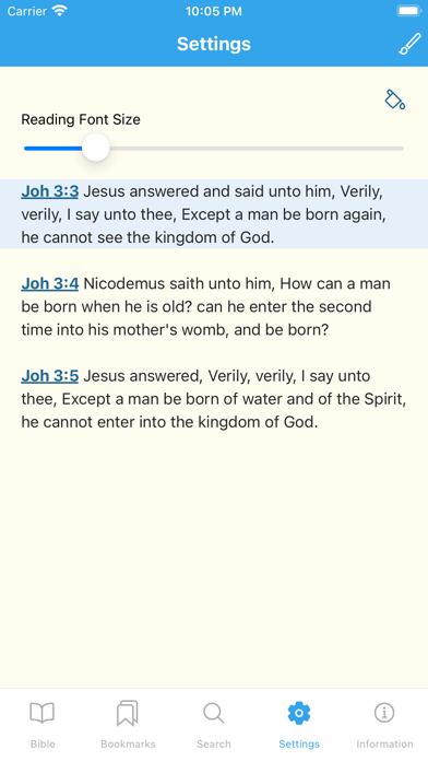 KJV-Bible Screenshot
