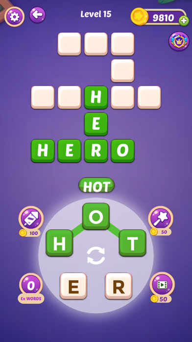 Quick & Easy English Crossword Screenshot