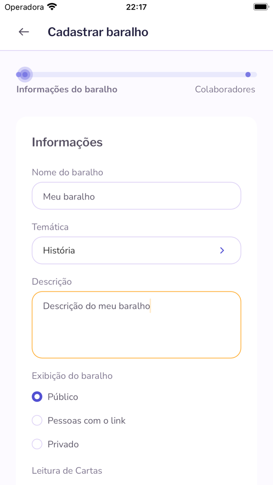 #3. Cardly (iOS) 由: Talles Henrique De Oliveira
