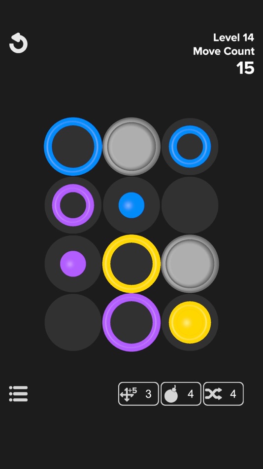 #3. Nested Rings (iOS) 由: CHEF GAME STUDIO YAZILIM TEKNOLOJILERI LIMITED SIRKETI