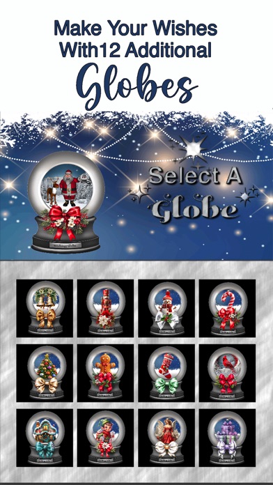 Santa Wishing Globe Screenshot