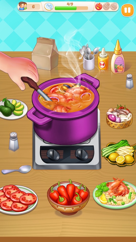 #3. Crazy Cafe - Restaurant Game (iOS) 由: LUCKY FORTUNE PTE. LTD.
