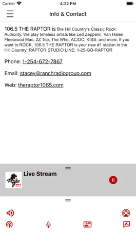 Game screenshot THE RAPTOR 106.5 hack