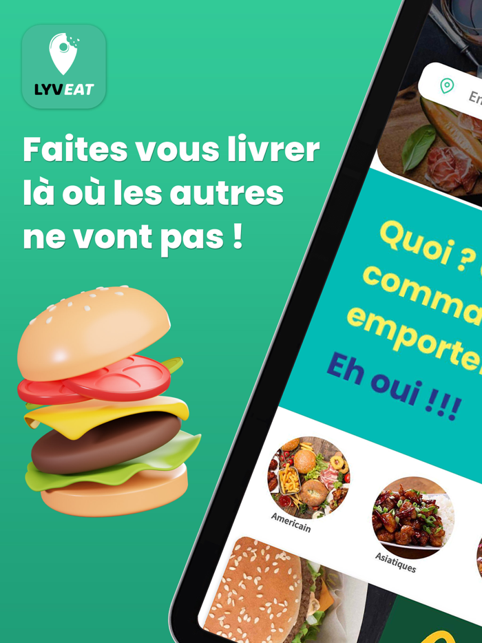Lyveat - Livraison de repas