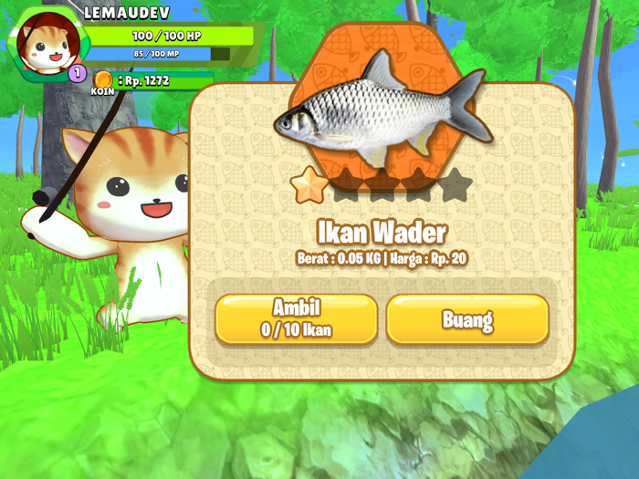 Simulator Kucing Mancing 3D