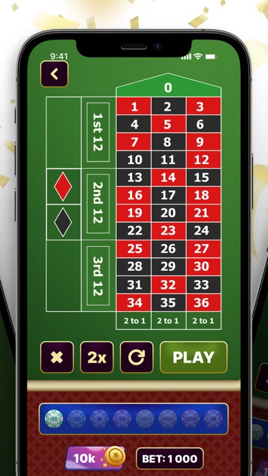 Bovada Casino - Coin Roulette Screenshot