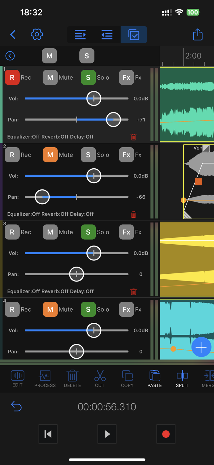 au editor - audition