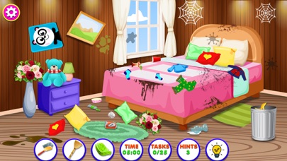 Doll House Cleanup Design Game Screenshot