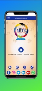 MITS RADIO 90.8 CR screenshot #1 for iPhone