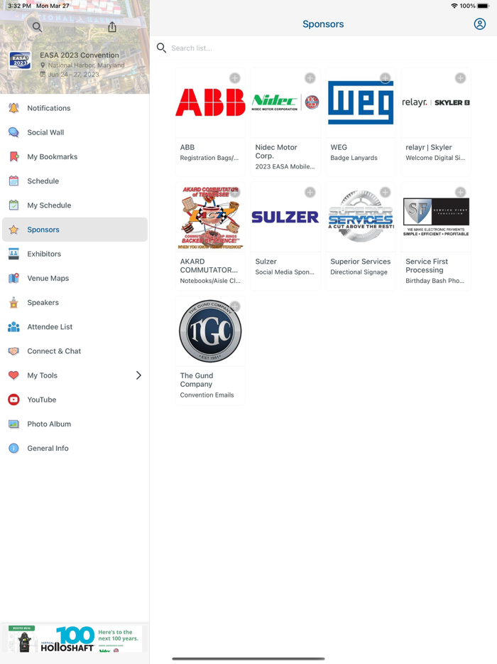 EASA 2023 Convention App