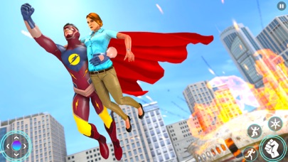 Superhero Flying City Rescue Screenshot