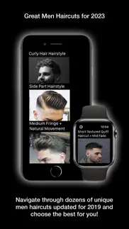 men styles: haircuts for 2023 iphone screenshot 1
