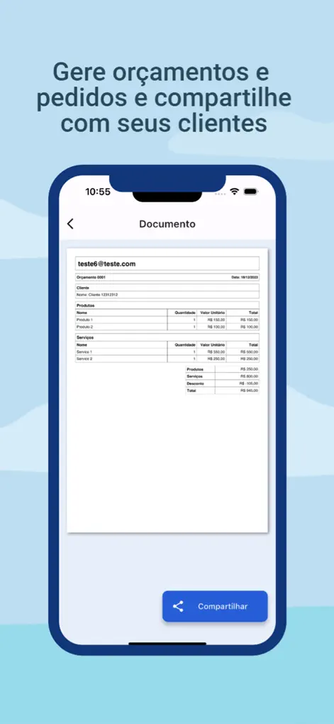 Venbook: Customers, Orders - App Negócios | MWM