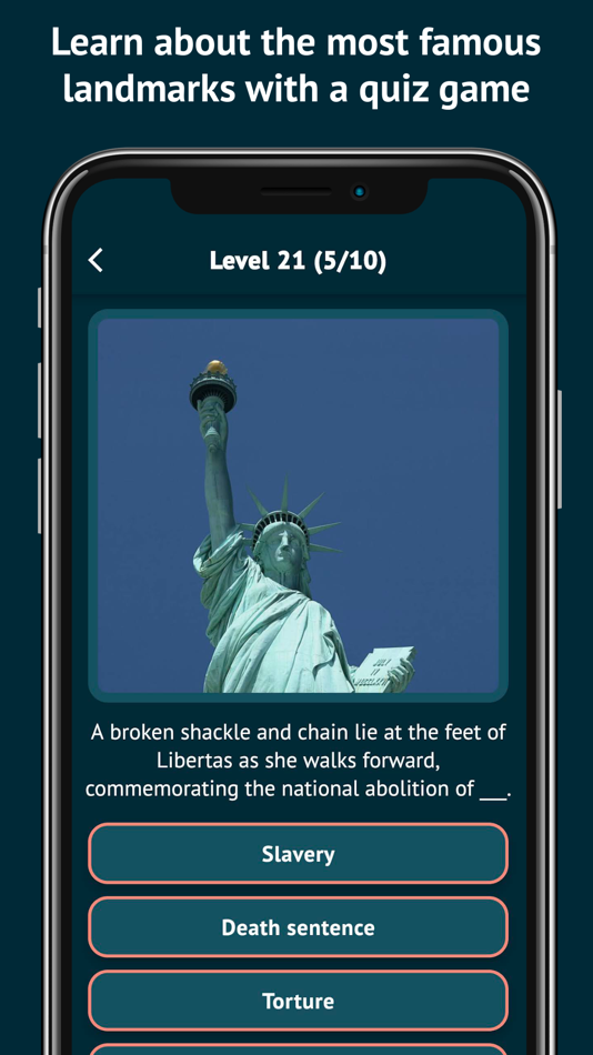 #1. Landmark Quiz: Play & Learn (iOS) 由: Xiang Dong