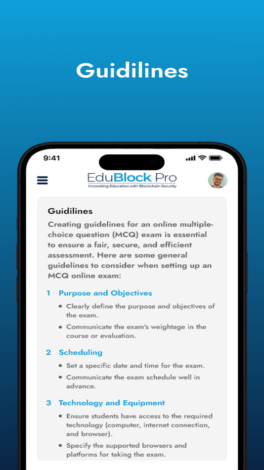 #6. EduBlock Pro (iOS) Podle: Antier Solutions Private Limited