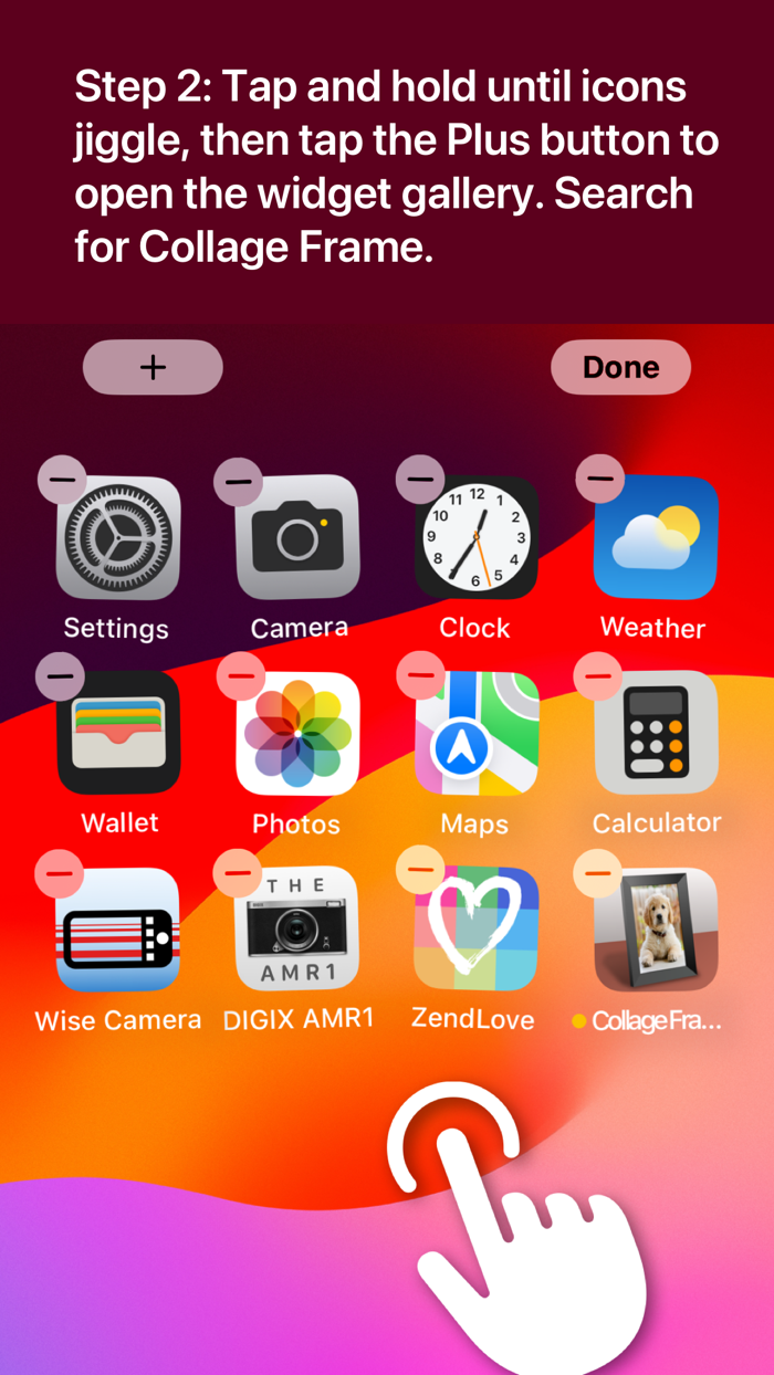 Collage Frame Widget