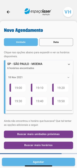 Espaçolaser - App de Agendamento