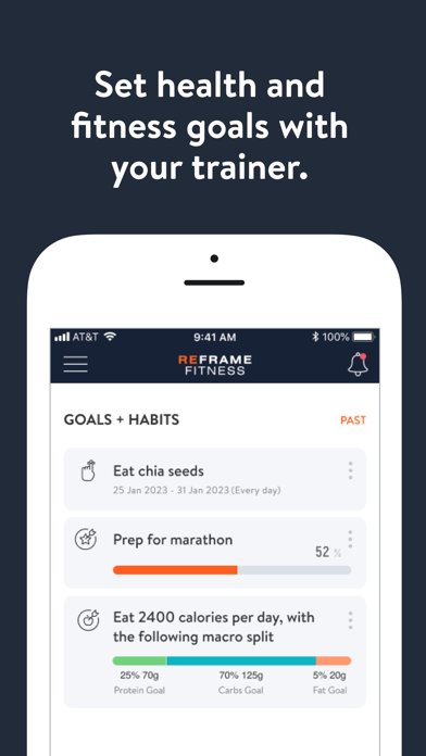 Reframe Fitness Screenshot