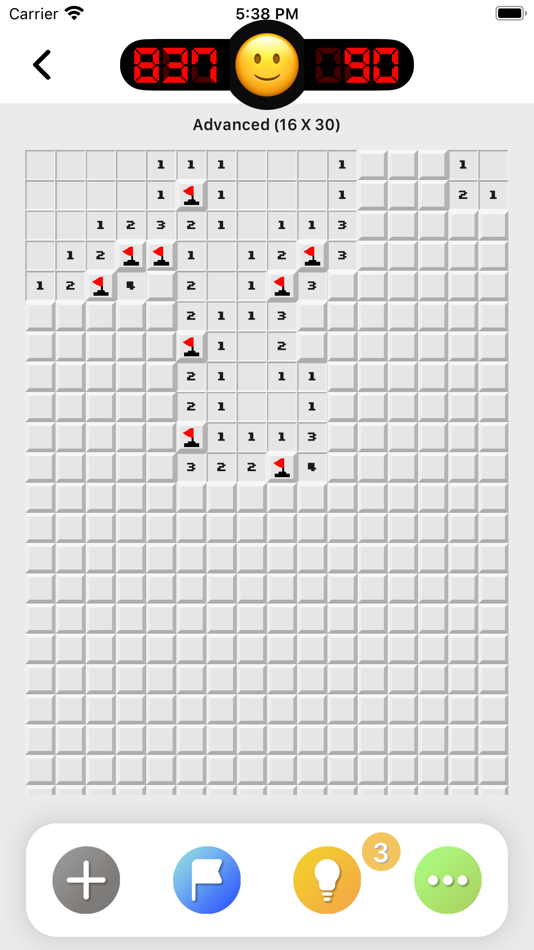 #1. MineSweeper Clash (iOS) 由: 景触科技