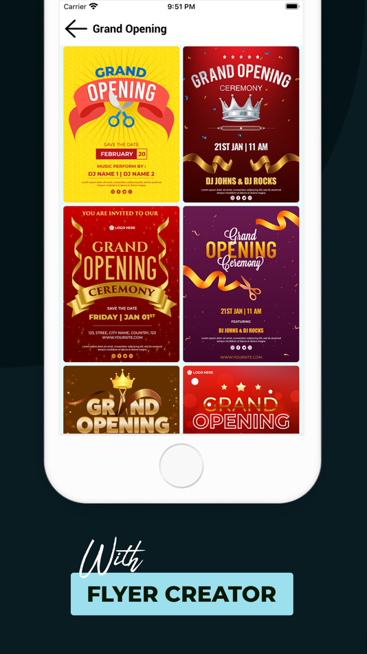 #4. Invitation Card Maker(RSVP) (iOS) By: piyush chudasama