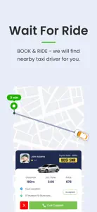 NUDG: Fast & Safe Taxi Booking screenshot #1 for iPhone