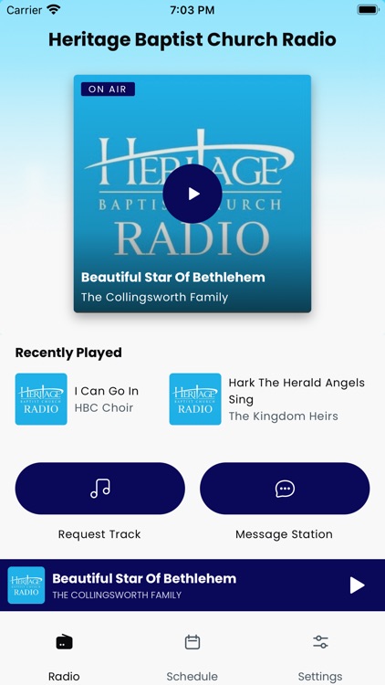 Heritage Baptist Church Radio