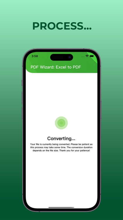 PDF Wizard: Excel to PDF screenshot-4