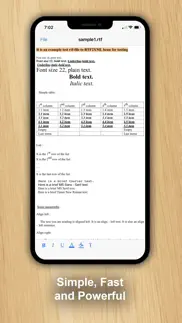 texteditor : rich text editor iphone screenshot 1