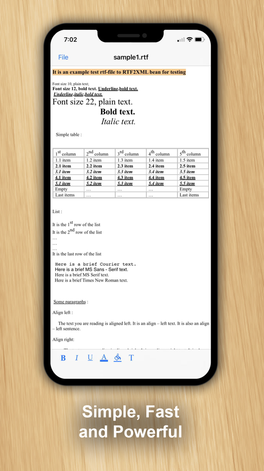 TextEditor : Rich Text Editor - 15 - (iOS)