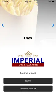 imperial food iphone screenshot 1