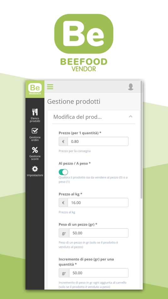 #2. Beefood Vendor (iOS) Podle: Victor Vassallo