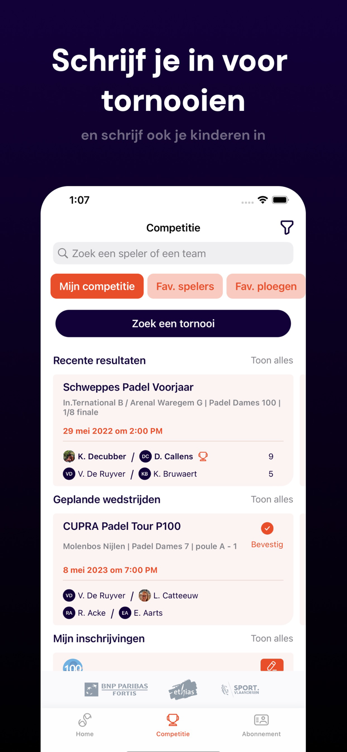 Tennis and Padel Vlaanderen