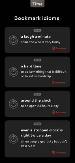 Game screenshot English Time Idioms hack