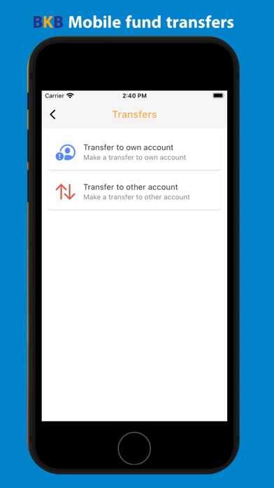 Screenshot #3 pour BKB Mobile